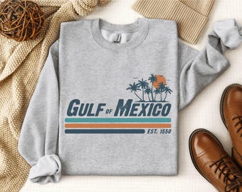 Sweater Golf van Mexico: sweater met grafische print kust