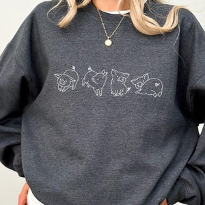 Minimalist Cute Pig Shirt, Farm Shirt, Pig Lover Gift, Cute Pig Shirt, Animal Lover Shirt, Pig T shirt, Pig Mom, Farmer Shirt, Pig Farmer