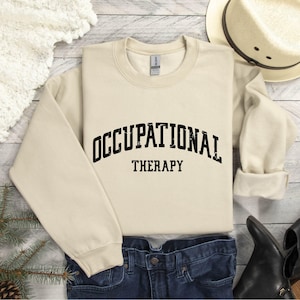 Retro Ergotherapie Sweatshirt, OT Sweatshirt, Spezielle Bildung Hoodie, Therapeut Geschenk, Lehrer Wertschätzung Geschenk, Schneller Lehrer Geschenk