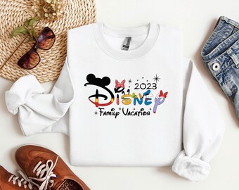Disney Familienurlaub Benutzerdefinierte 2026 Sweatshirt, Disney Fun Hoodie Familie Passenden Disney Trip Pullover, personalisierte Geburtstagsgeschenk für die Tochter