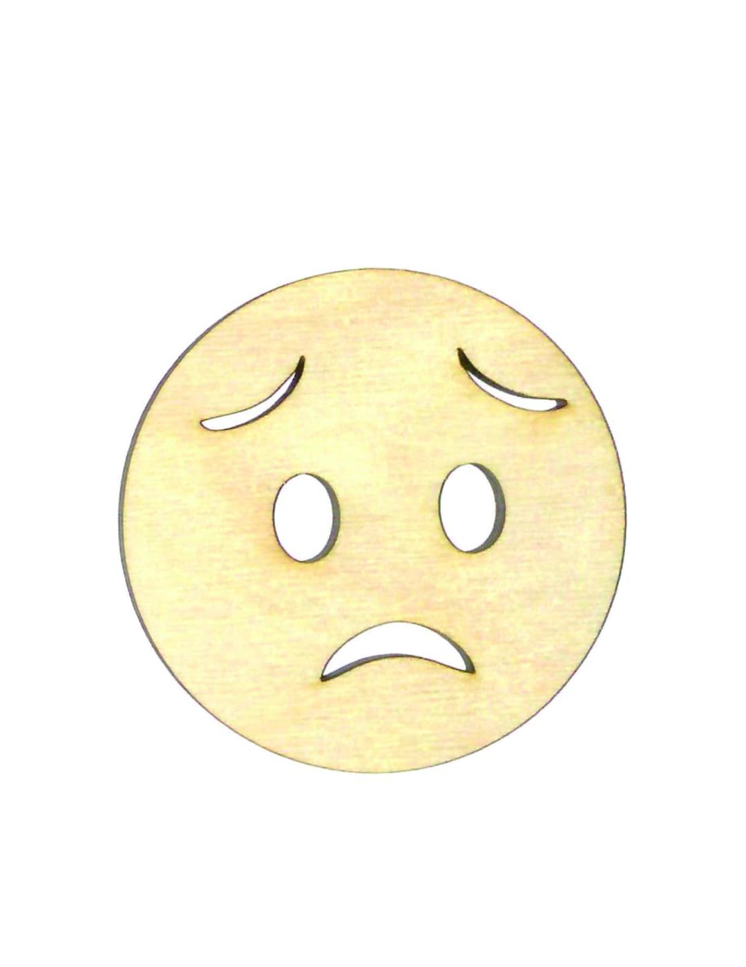 Imogie Unhappy Unfinished Wood Shape Cut Out IU11904 - Etsy