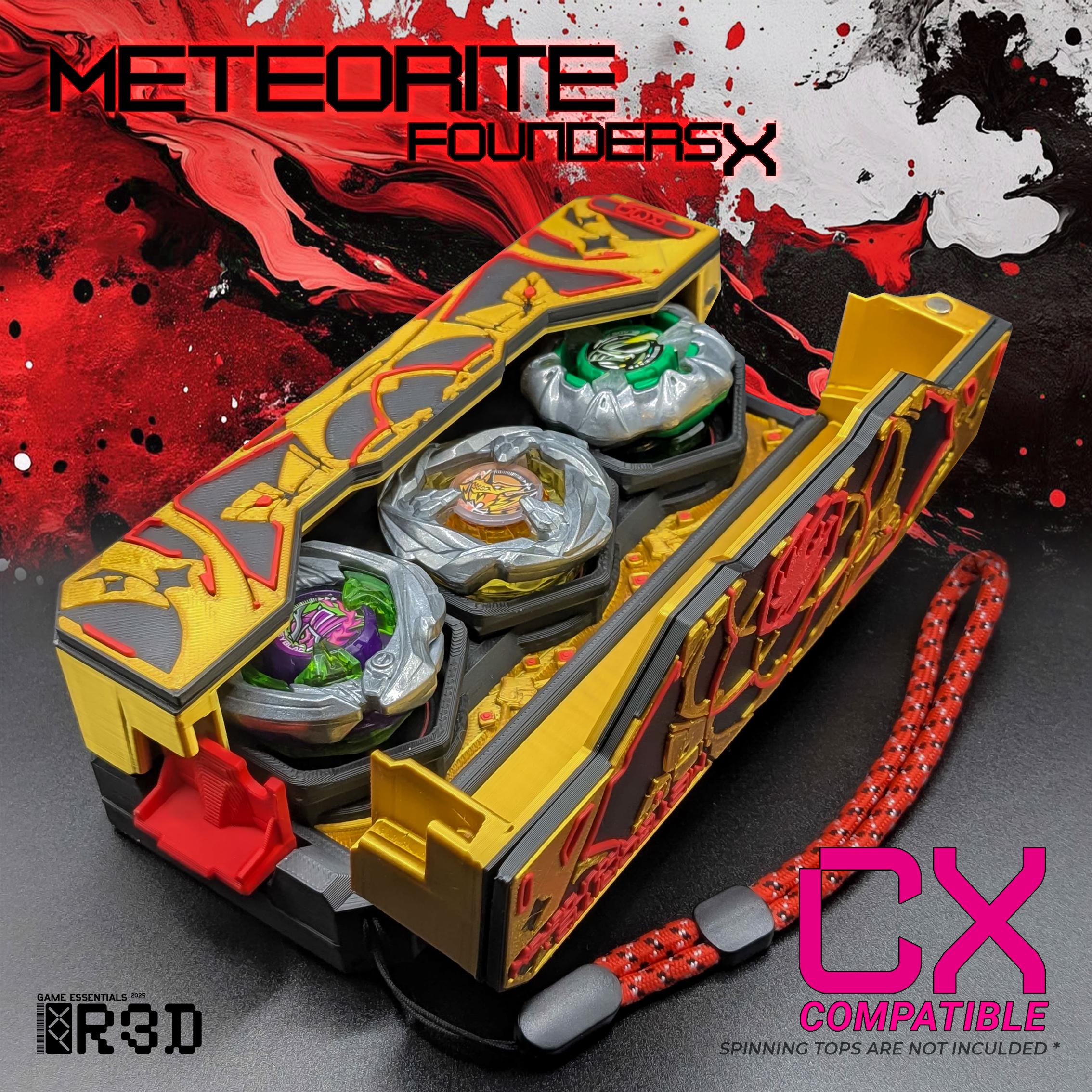 Foundersx 3on3 Deck Case [black] for Beybladex - Etsy