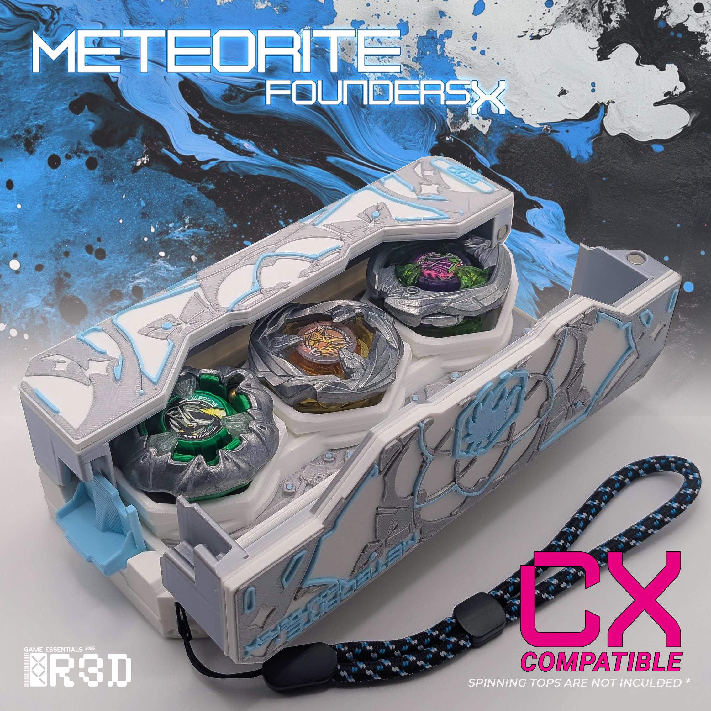 Foundersx Beybladex Deck Case: White, 3on3 Edition - Etsy