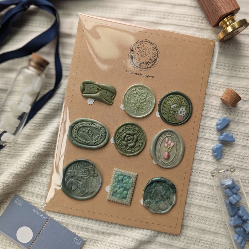 Wax Seal Stickers Perfect For Letters Journaling And Gifts Etsy