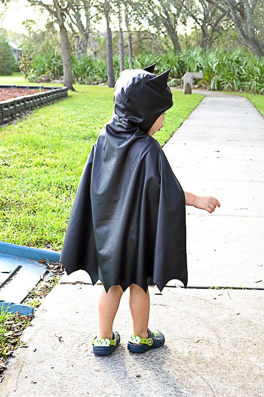 Hooded Bat Cape Sewing Pattern – Toddler Costume (PDF Pattern, Size 3T ...