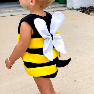 Baby Bumble Bee Costume Sewing Pattern Printable PDF Pattern for Sizes NB 4T, easy to sew Halloween costume, Halloween Sewing pattern image 4