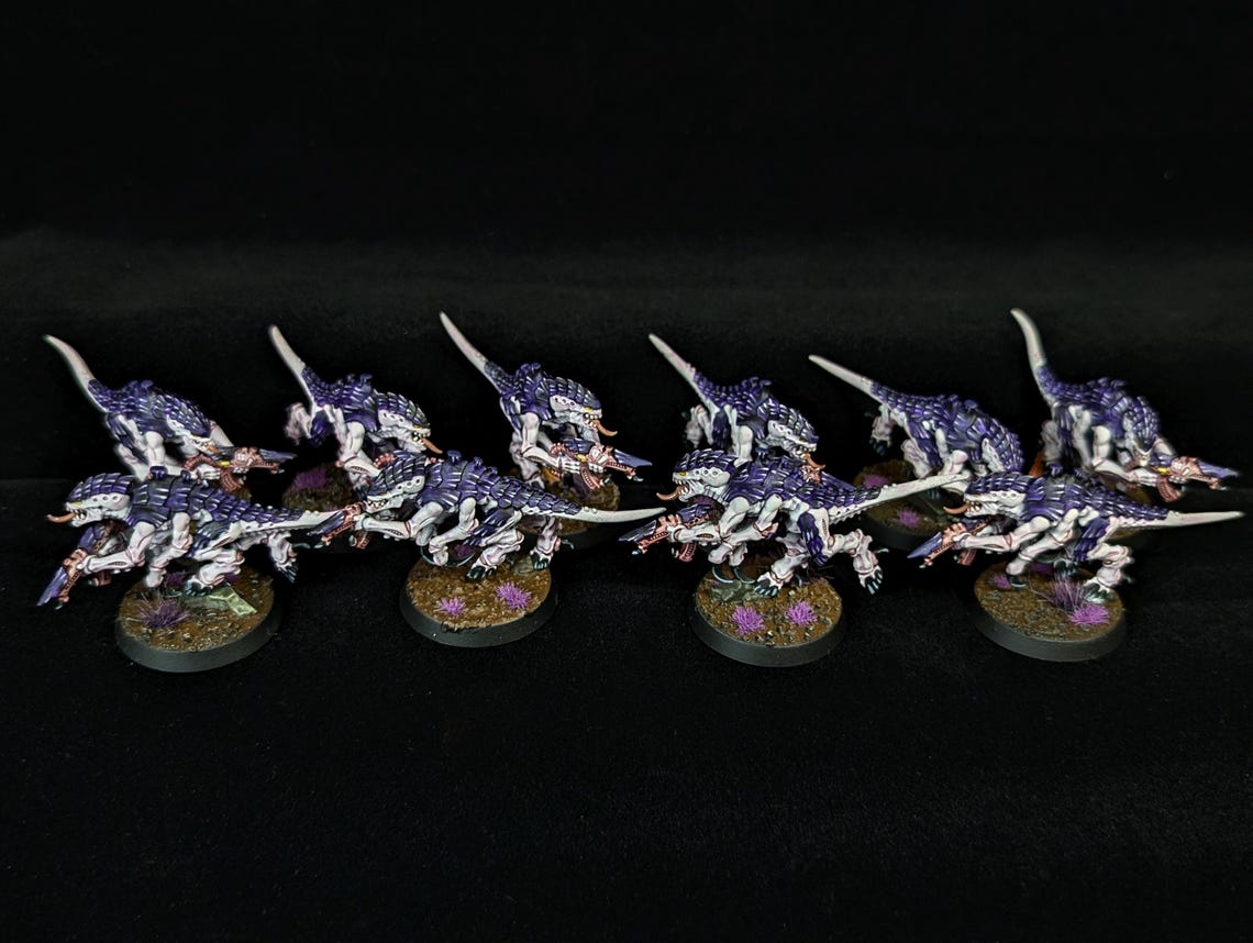 Warhammer 40k Painted Tyranid Leviathan Army Set - Etsy
