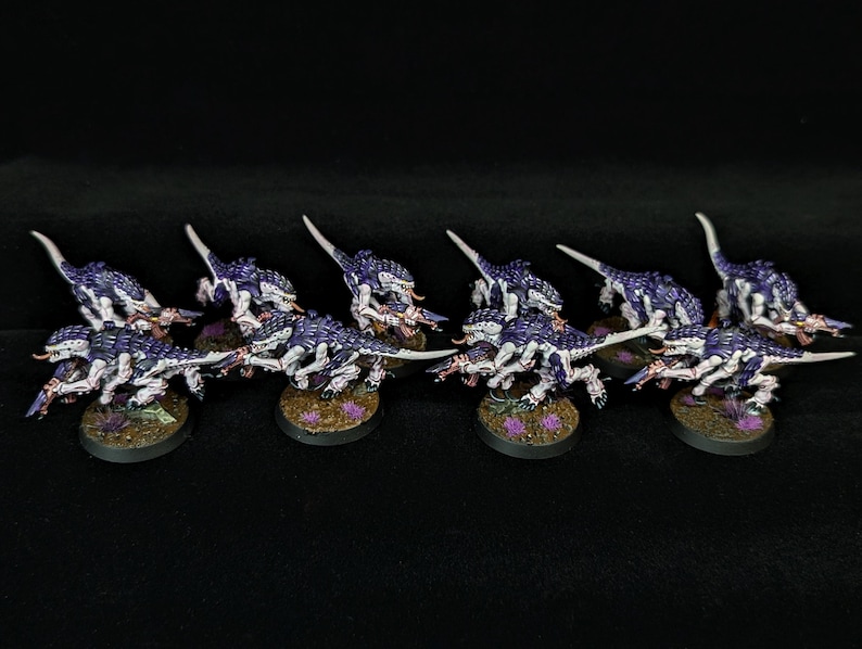 Warhammer 40k Painted Tyranid Leviathan Army Set - Etsy