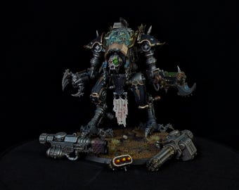 COMMISSION painted War Dog Karnivores Chaos Knight magnetized