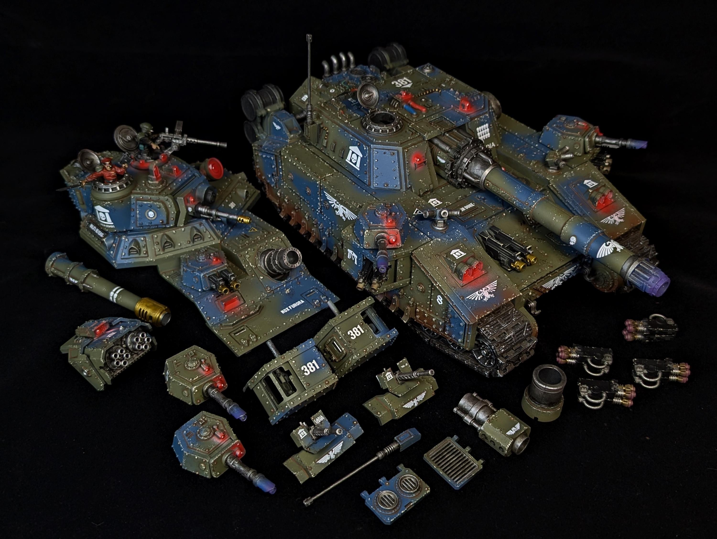 Warhammer 40k Painted Baneblade Astra Militarum - Etsy