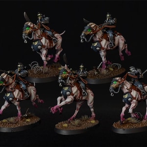COMMISSION painted Death Korps of Krieg Death Riders sabers variant