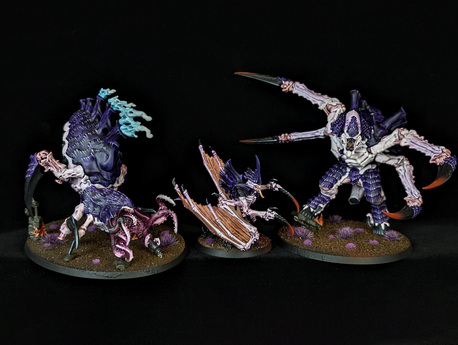 Warhammer 40k Painted Tyranid Leviathan Army Set - Etsy