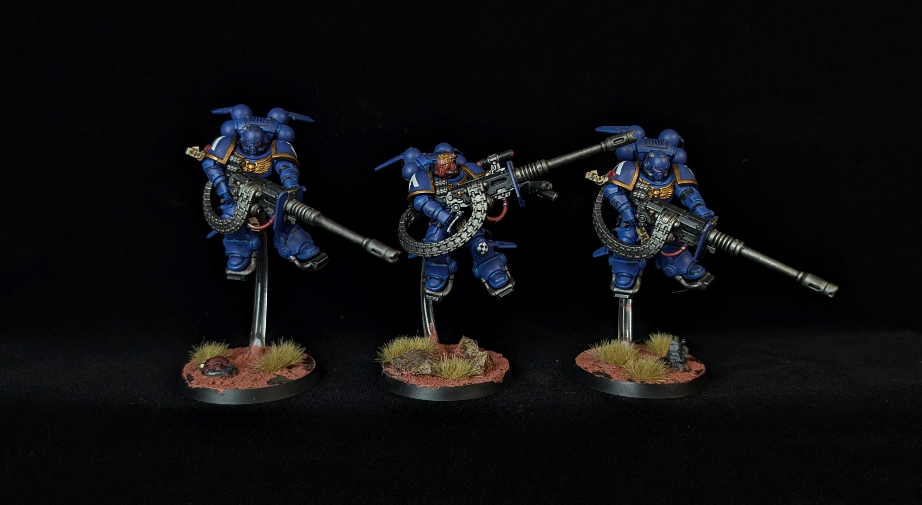 Warhammer 40k Painted Primaris Ultramarines Space Marine Army Set - Etsy