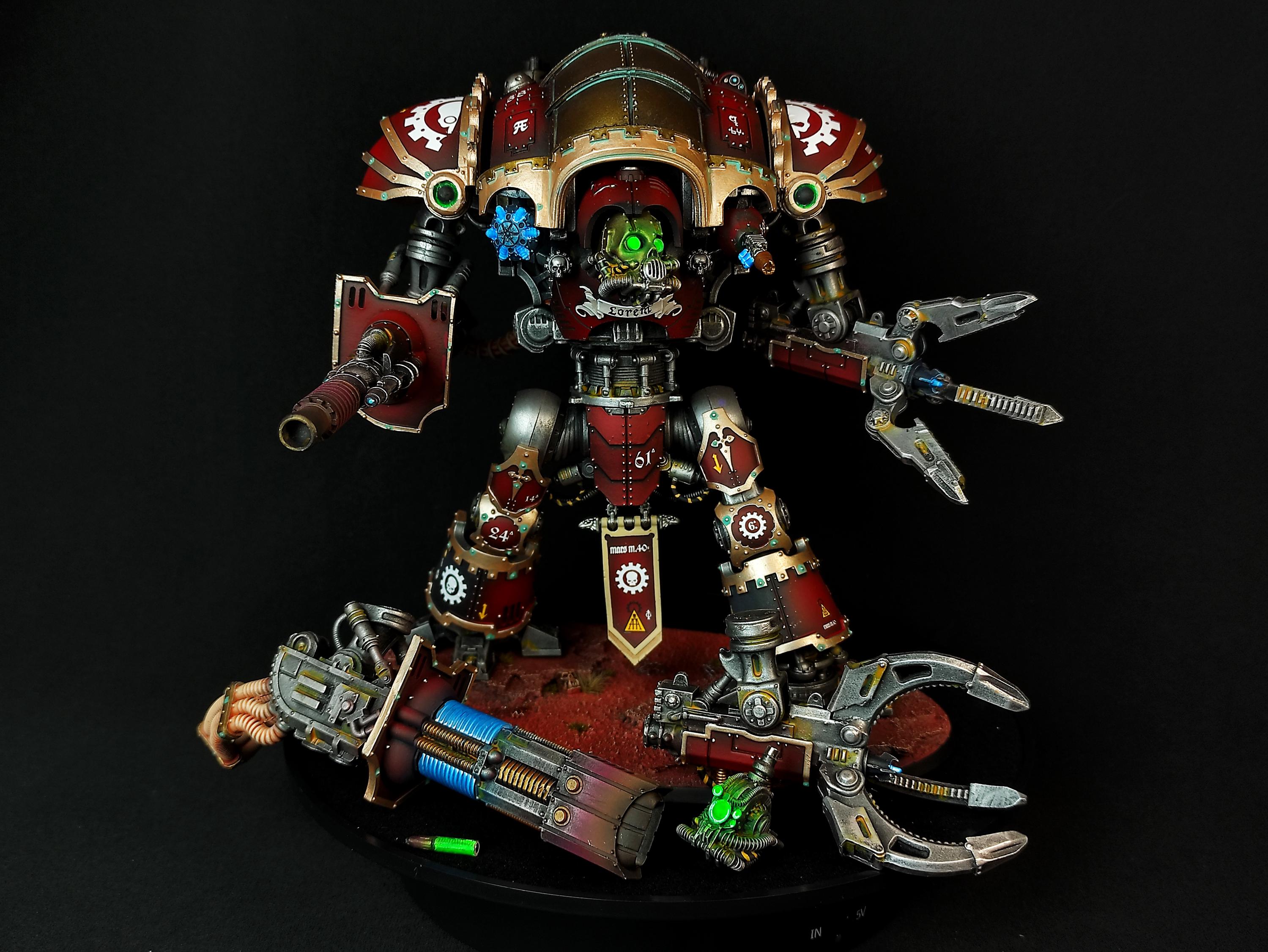 COMMISSION Painted Questoris Knight Magaera Styrix Magnetized - Etsy