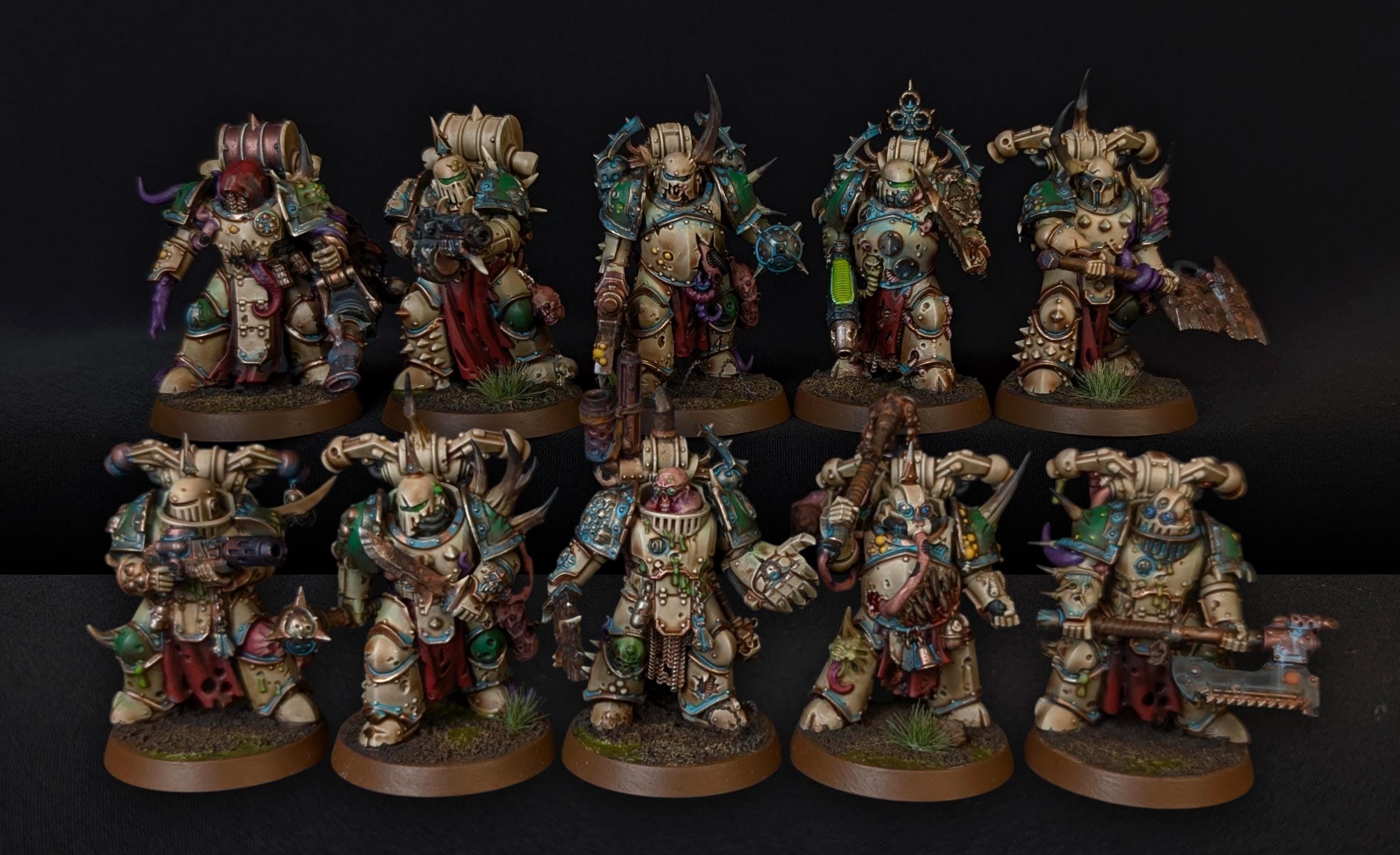 WARHAMMER 40,000 DEATH GUARD デスガード　ダイス WARHAMMER 40,000 DEATH GUARD デスガードダイス