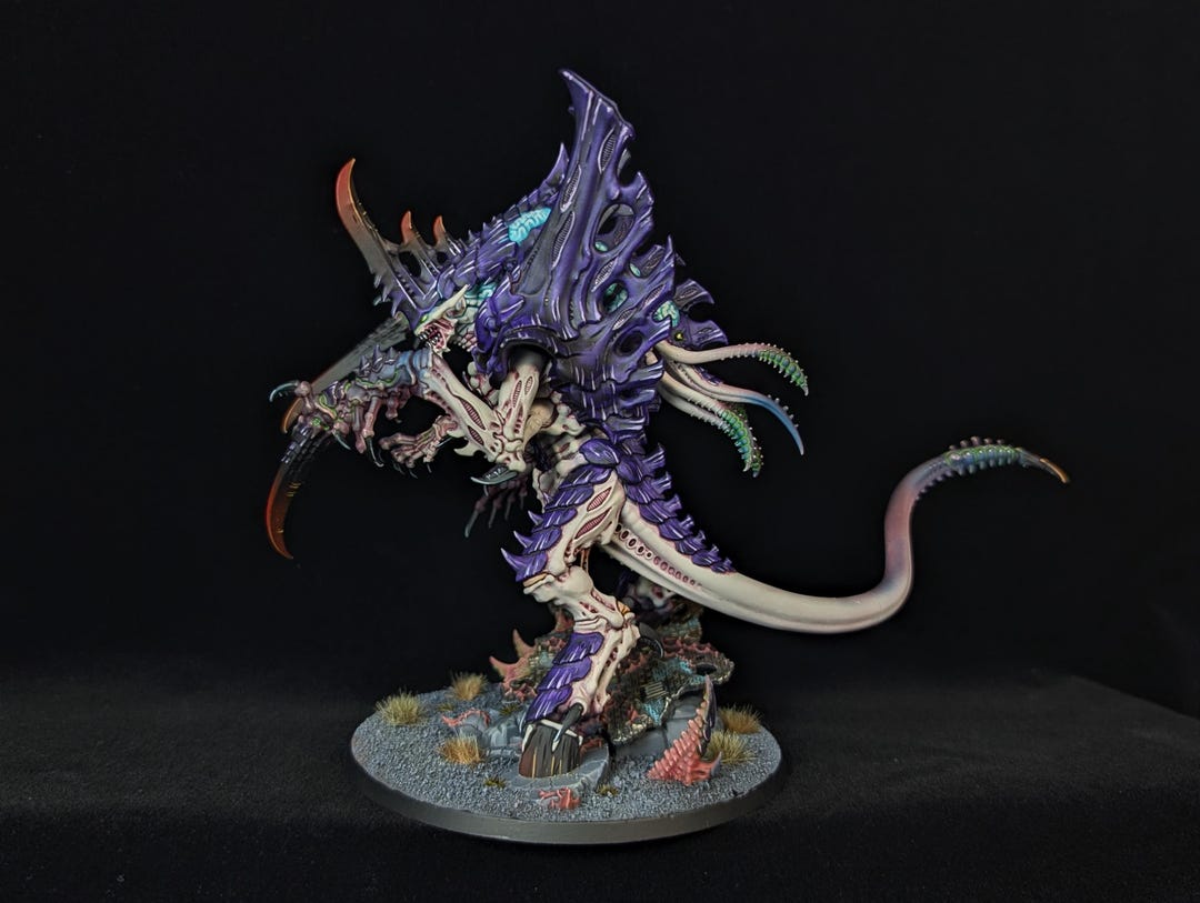 Painted Tyranid Norn Emissary Leviathan Warhammer 40k - Etsy