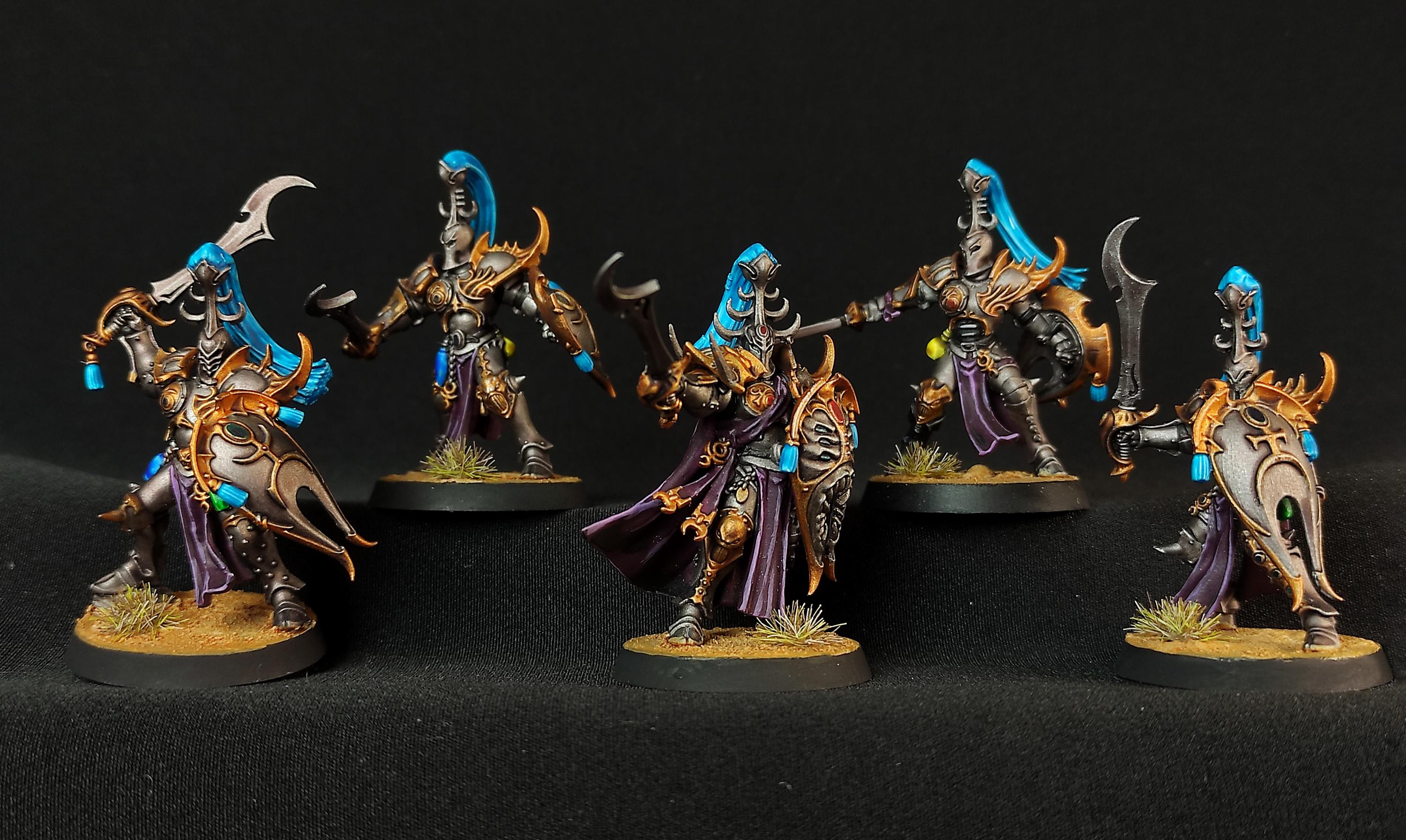 Warhammer 40k Painted Hedonites of Slaanesh Myrmidesh Painbringers
