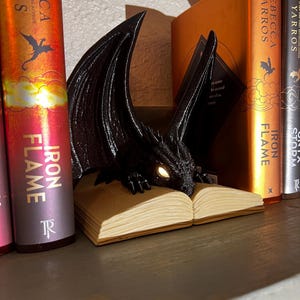 Lighted XL Dragon Book Guardian