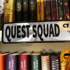 Custom Bookish Street Signs