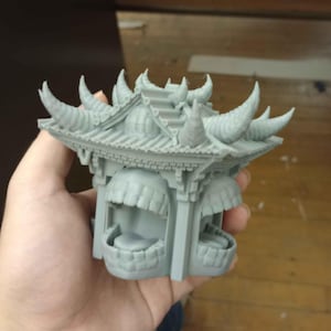 Malevolent Shrine 3D Printed Mini Figurine Jujutsu Kaisen Anime Figurine model JJK Sukuna Ryomen