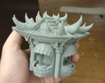 Malevolent Shrine 3D Printed Mini Figurine Jujutsu Kaisen Anime Figurine model JJK Sukuna Ryomen