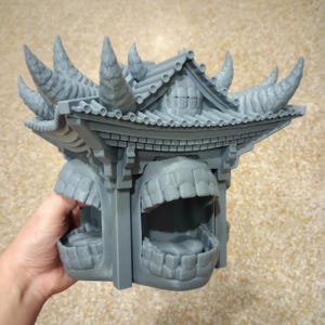 3D Printed Malevolent Shrine Figurine: Jujutsu Kaisen Sukuna Model