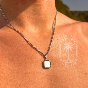 White Pearl Pendant Necklace, Men&#39;s Silver Necklace, Men&#39;s Jewellery, Men&#39;s Black Onyx Necklace, Lapis Lazuli Necklace, Turquoise Pendant,