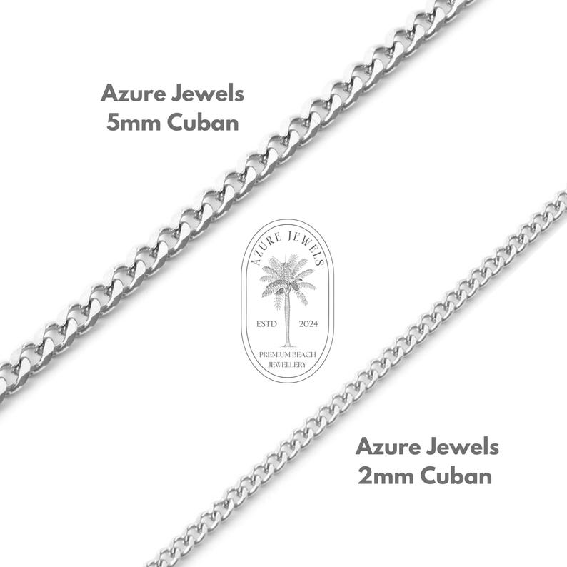 mens cuban chain necklace