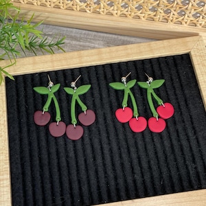 Cherry Dangle Earrings
