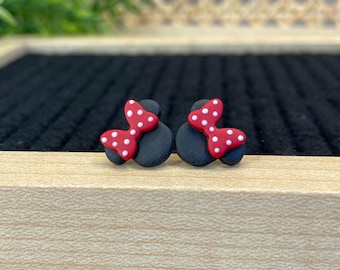 Classic Mouse Stud Earrings