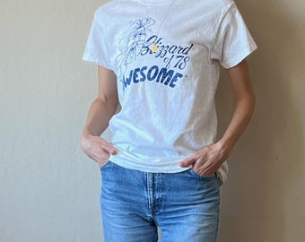 vintage Blizzard of 78 T Shirt L