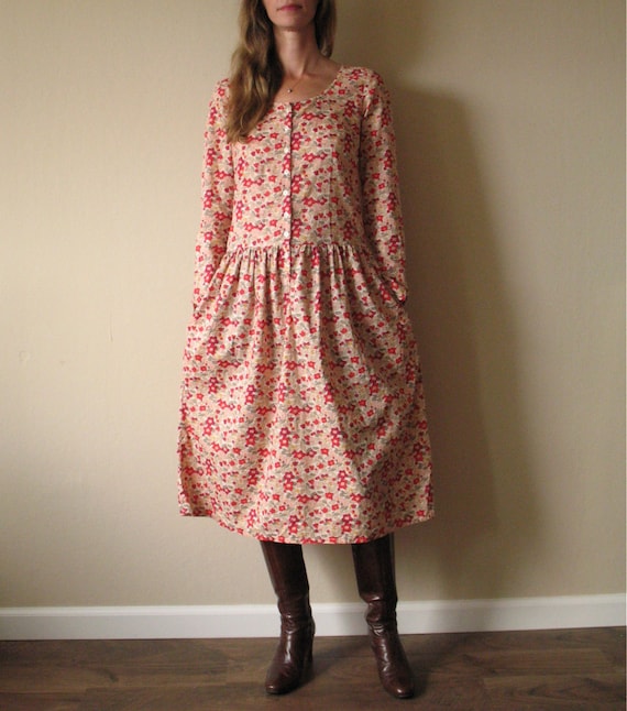 1970s CACHAREL Liberty of London floral dress - image 3