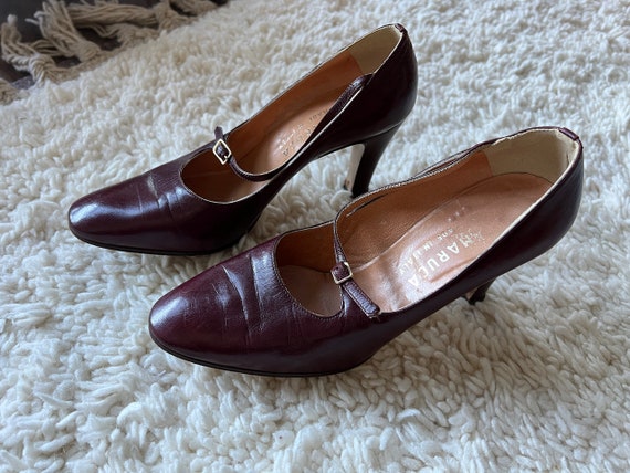 Oxblood mary janes sale