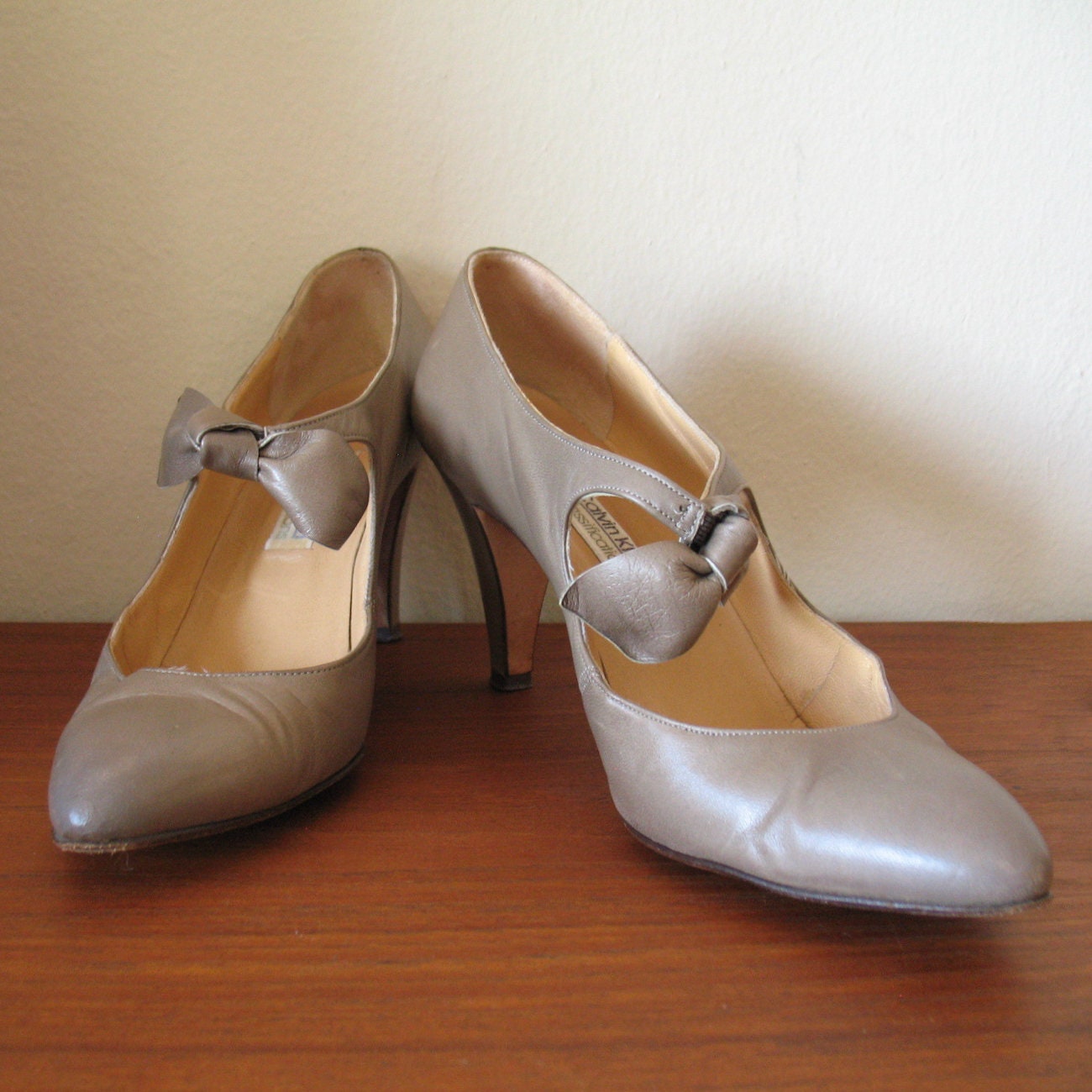 calvin klein nude heels