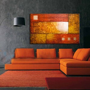 Large Original Painting, Modern contemporary abstract art, oil on canvas by Jacob Pazera Bild 4