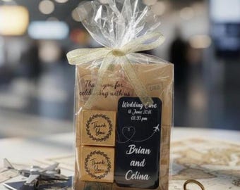 Customizable Wedding Favors in Bulk, Wedding Souvenir, Gift For Guests, Bottle Opener + Magnet, Passport Theme, Ticket Theme, Travel Theme