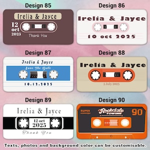 Cassette Tape Theme Wedding Favors For Guests, Wedding Souvenir, Bottle Opener, Gift For Guests, New Model Wedding Favours image 16