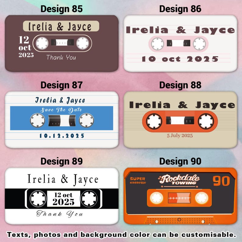Cassette Tape Theme Wedding Favors For Guests, Wedding Souvenir, Bottle Opener, Gift For Guests, New Model Wedding Favours image 16