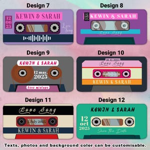 Cassette Tape Theme Wedding Favors For Guests, Wedding Souvenir, Bottle Opener, Gift For Guests, New Model Wedding Favours image 3