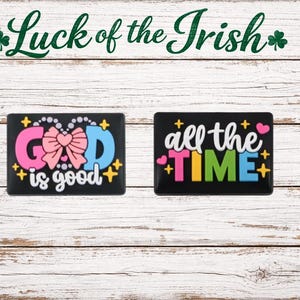 God is Good Silicone Focal Bead