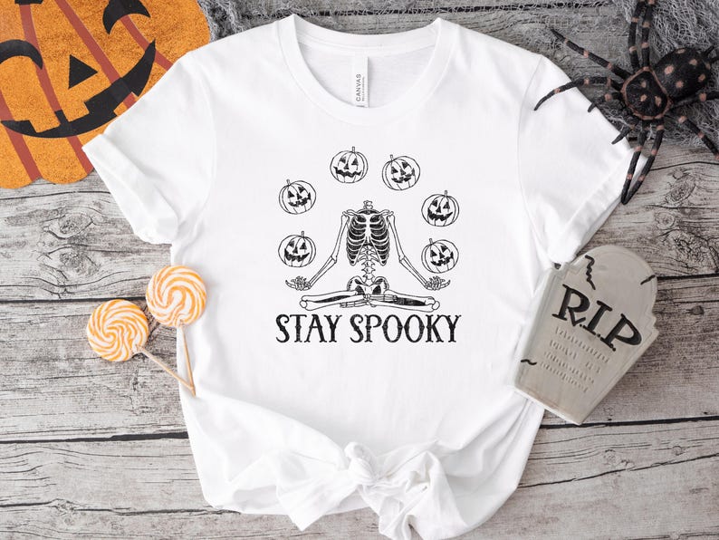 Skeleton Pumpkin Head Shirt,funny Skeleton Shirt, Meditate Shirt Group