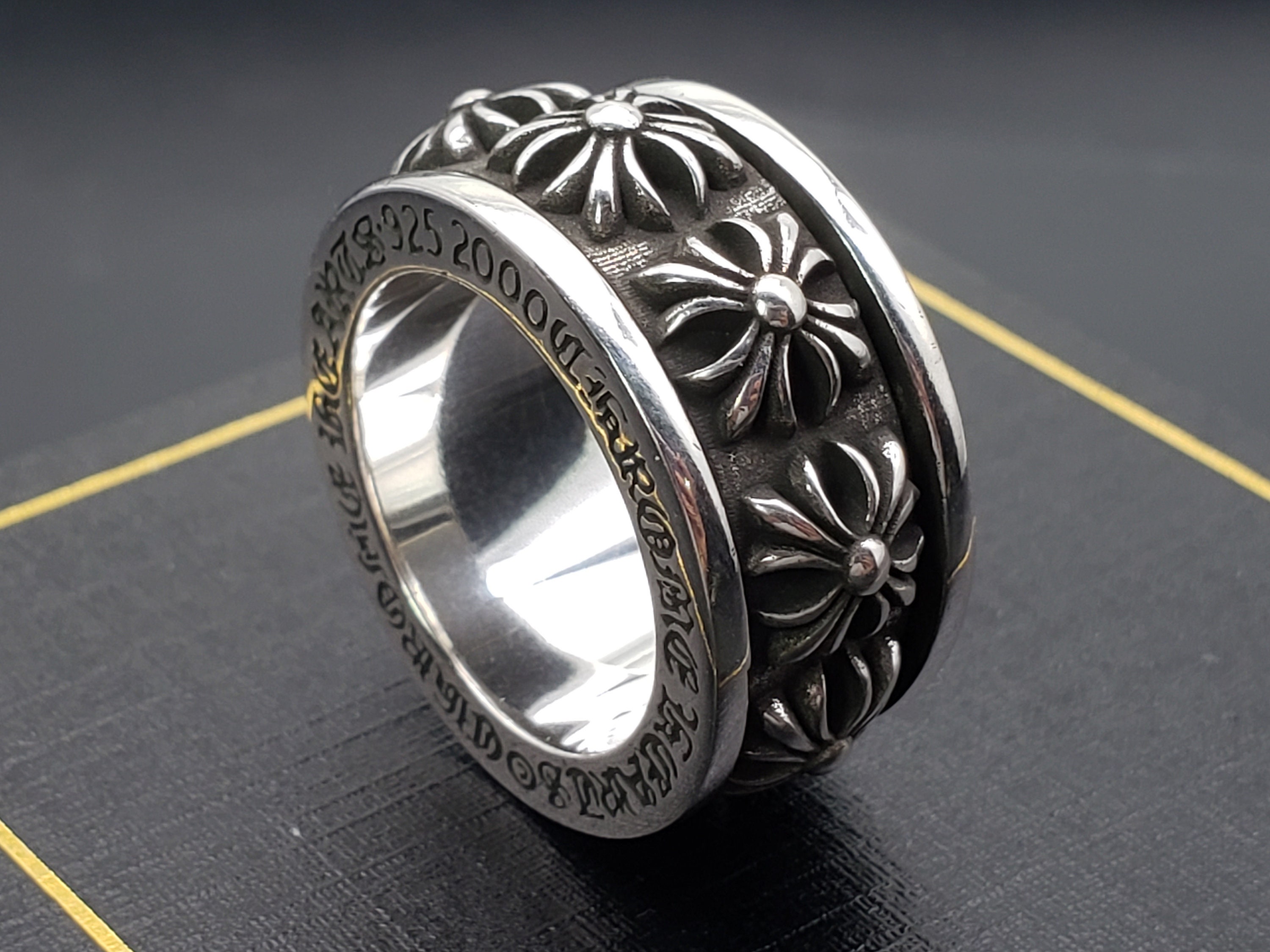 Chrome hearts ring men Etsy France