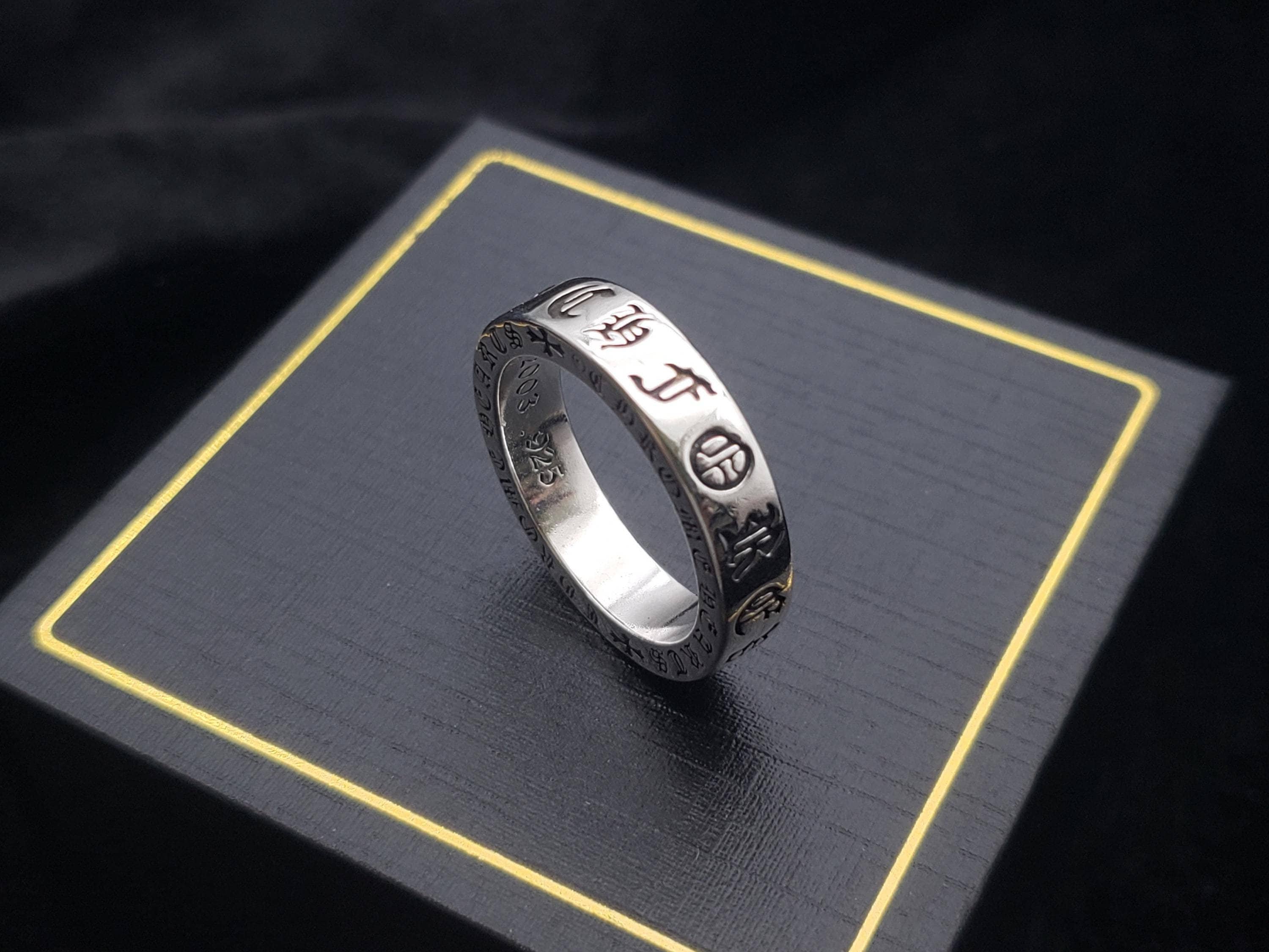 Chrome hearts ring Etsy France