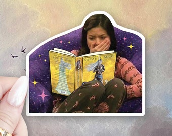 Throne of Glass Sticker | Kingdom of Ash Sticker | iCarly | Sparkle | Kindle Sticker | SJM Sticker | TOG | Romantasy | Aelin | Meme