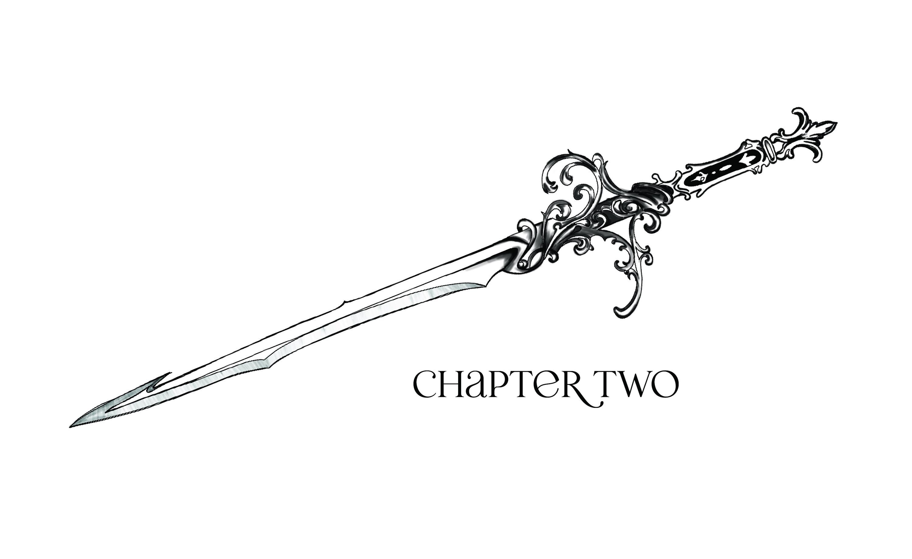 Sword Chapter Header Fantasy Sword Header Illustration | Personalized Book Graphics ...