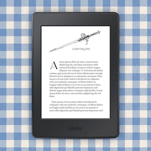 Fantasy Schwert Illustration | Personalisierte Buchgrafiken | Kapitelnummer Set | Romane & eBooks | Indie Autoren | Eigenverlag