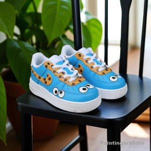 Kids Air Force 1 custom, Custom Sneakers for Kids, kids cartoon custom Sneakers, toddler Air Force 1 custom, Hand Painted Cartoon Sneakers