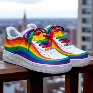 gay pride nike air forces