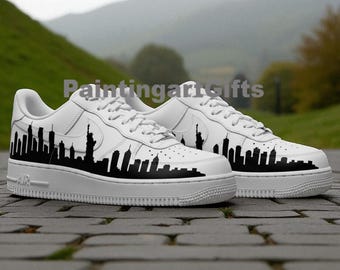 Air Force 1 Custom White Shoes  display picture 3