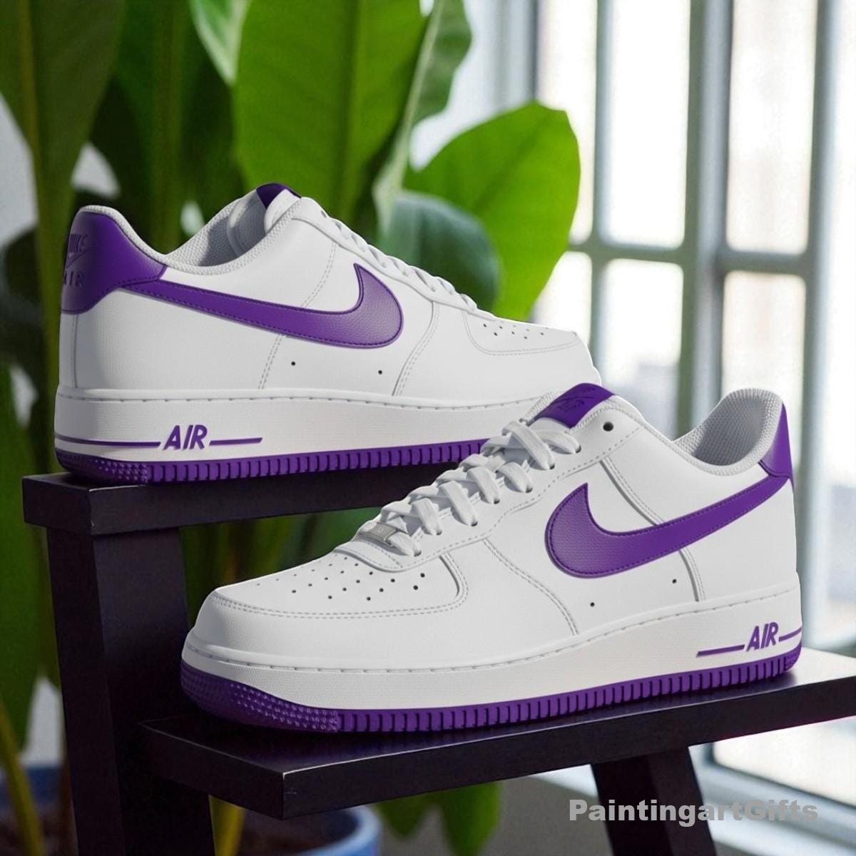 Purple Nike Shoes Air Force One Flieder Purple Air Force